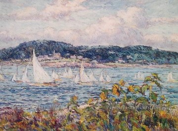 Paysage du quai œuvres - yxf0257d impressionnisme paysage marin marine